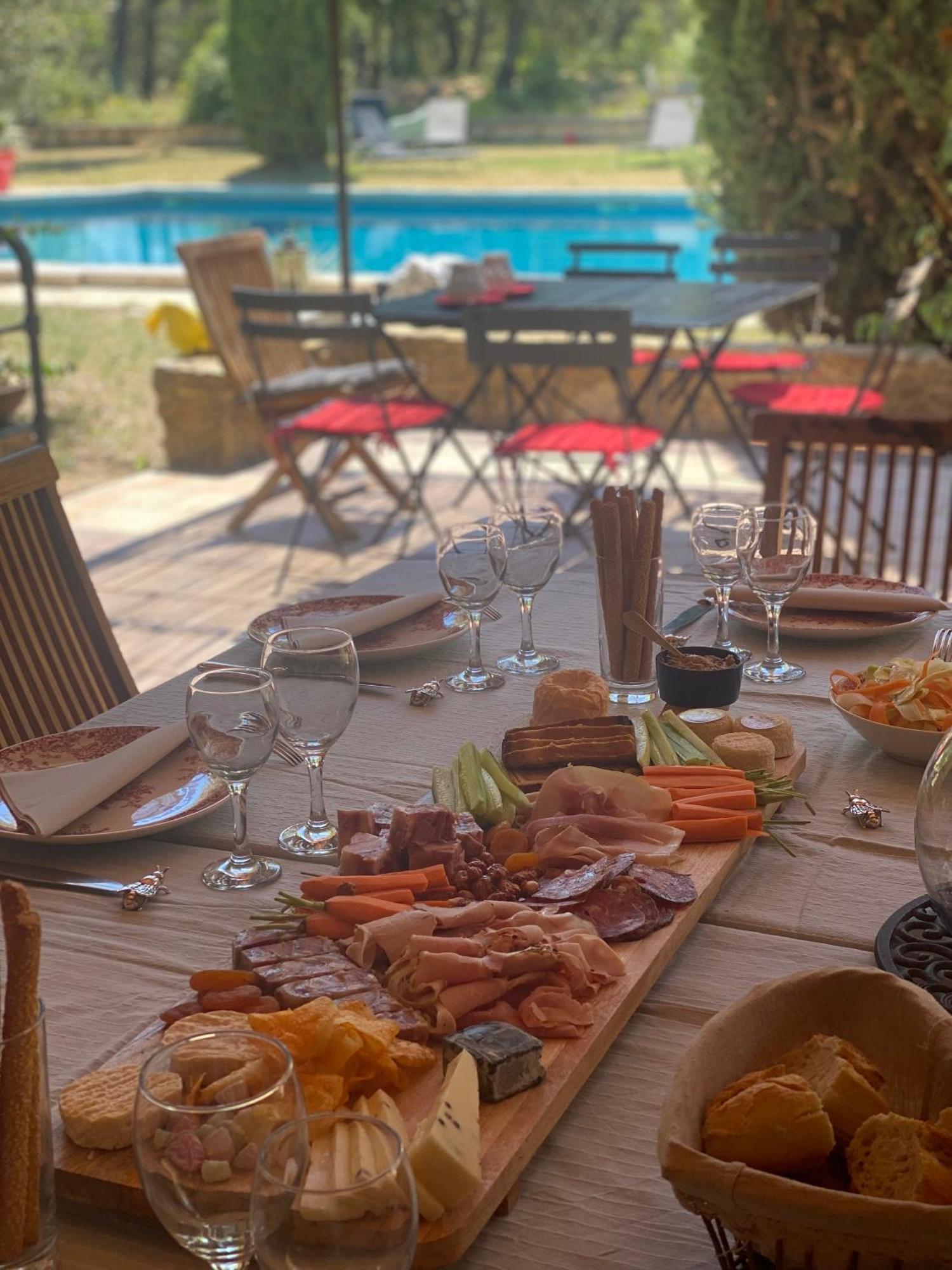 Bed and Breakfast Domaine Du Commandeur Mondragon Exterior foto